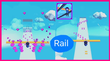 Roof Rails -  gameplay walkthrough 3 To 5 android & ios