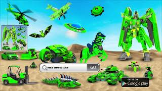 Bike Robot Car Transform Game screenshot 5