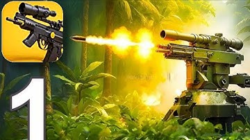 Command & Defend - Gameplay Walkthrough Part 1: Mobile Army Tower Defense Base Tutorial