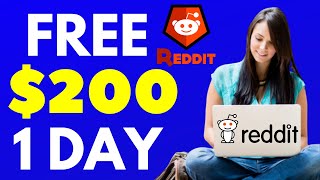 Make $200 per day as a beginner worldwide [make money with reddit]