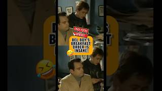 Del Boy’s Epic Breakfast Order! What Did He Eat! 😂🥓  Only Fools & Horses #shorts