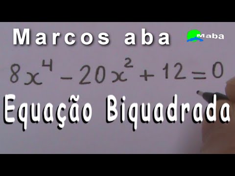 EQUAÇÃO BIQUADRADA - Matemática