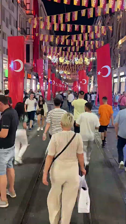 Istanbul's Iconic Istiklal Street: Unveiling the Heartbeat of the City #travel #istanbul #turkey