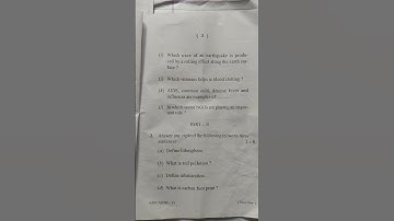 +3 first semester BSc #AECC-1(EVS) previous year question 2022-23 #Berhampur University