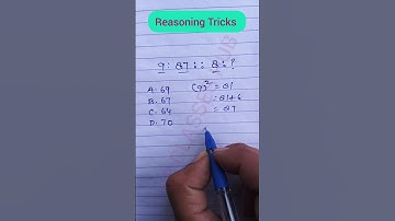 SSC GD Reasoning Analogy || Number Analogy || reasoning Tricks 2024