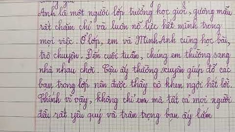 Luyện tập: Nói về tình cảm, cảm xúc của em đối với một người bạn mà em yêu quý(tr.41)(TV3-KNTTVCS)