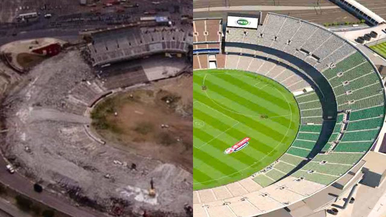 10 стадионов AFL, которых больше не существует