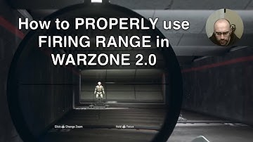 How to PROPERLY use Firing Range in Warzone 2 / DMZ / MW2