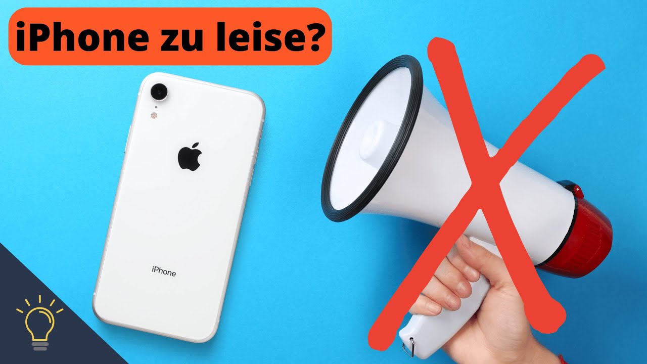 Lautstärke Beim Telefonieren Zu Leise Iphone Dein iPhone Lautsprecher ist zu Leise? Das kannst Du tun! - YouTube