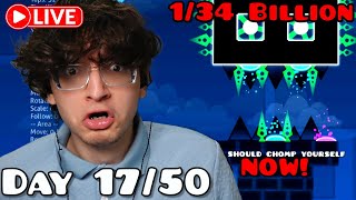 🔴Let's BEAT Chompstep!🔴VERTICAL STREAM🔴DAY 17/50🔴51%x2🔴Aiming FOR WR!🔴