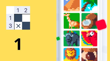 Nonogram #01 - Gameplay | Walkthrough | No commentary