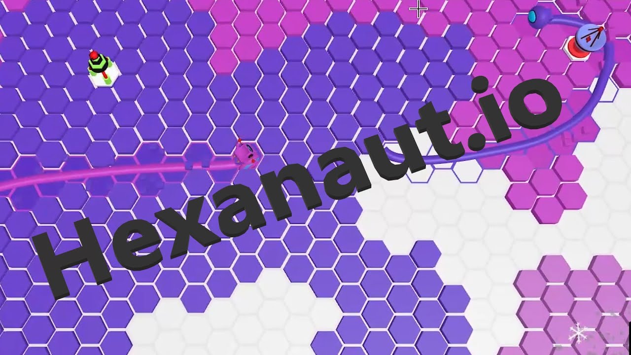 How to play Hexanaut.io [Superhex.io] Map 100 control YouTube
