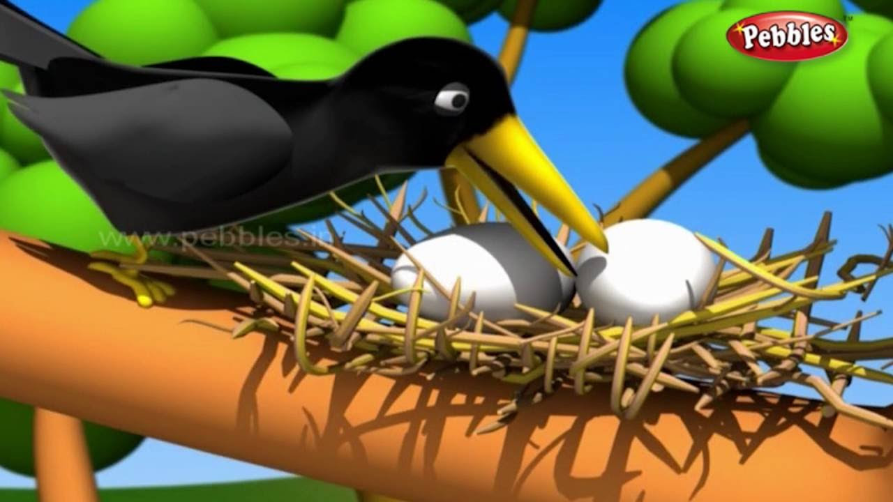 The Crow and Snake     3D Moral Stories For Kids in Marathi  Moral Values Stories Marathi