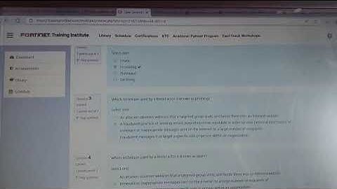 2025-Fortinet-Lesson-5-Secure Email Gateway-Quiz answers(FCF - Getting Started in Cybersecurity 3.0)