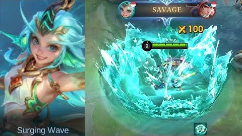 New Support / Fighter Hero Kalea Surging Wave Skill & Gameplay - Quick Peek The Skills New Hero MLBB