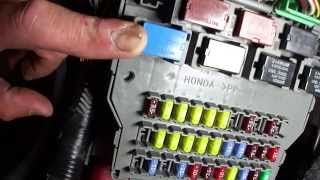 2004 honda accord slow start and efi relay problem (part 2)