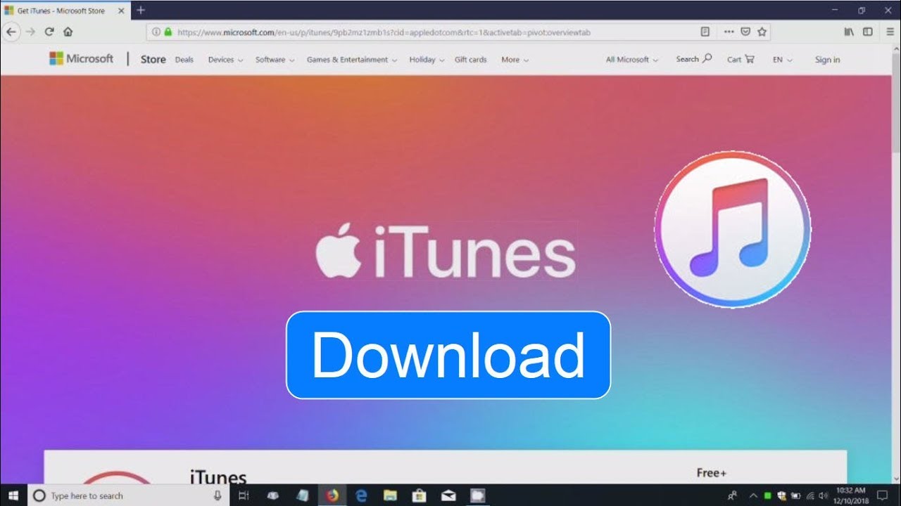 ดาวน์โหลดโปรแกรมitune  New 2022  How to Download iTunes to your computer and run iTunes Setup - Newest Version 2019