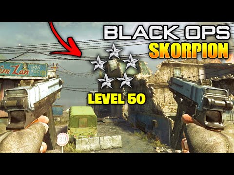 Black Ops 1 Skorpion + I hit level 50! (BO1 in 2022)