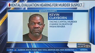 Rogers murder suspect scheduled for mental evaluation hearing