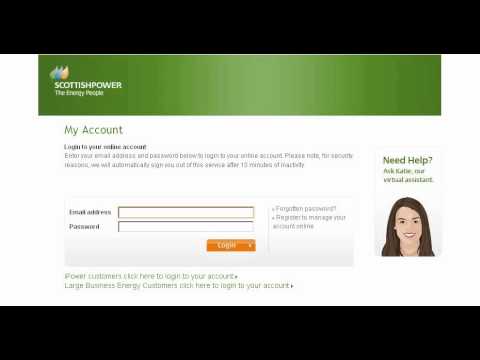 Accessing your ScottishPower account online