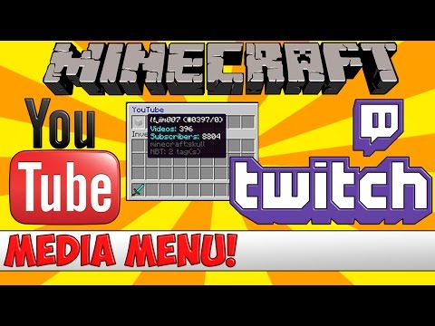 Minecraft Plugin Tutorial - Media Menu