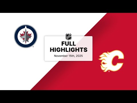 NHL Highlights | Jets vs. Flames | November 15, 2025