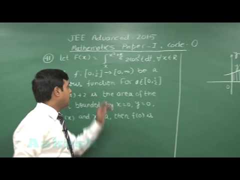 JEE-Advanced 2015 Paper-1 Solution-Maths Video [Q. 41] By Aakash