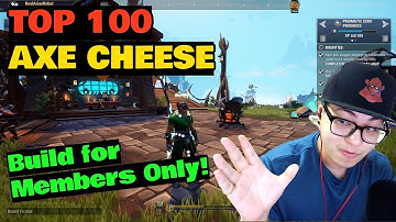 Top 100 with Axe - Dauntless Charogg Trial - Build in Members Only - Patch 1.10.5.