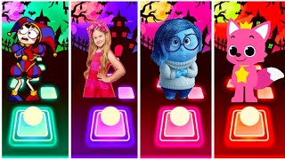 The Amazing Digital Circus vs Diana and Roma vs Inside Out vs Pinkfong💝who will Win👑