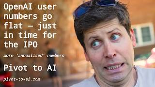 OpenAI user numbers go flat — just in time for the IPO