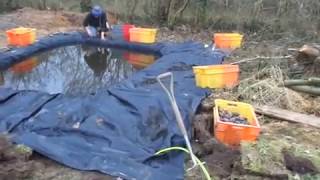 The pond fills! @stephenhayesuk