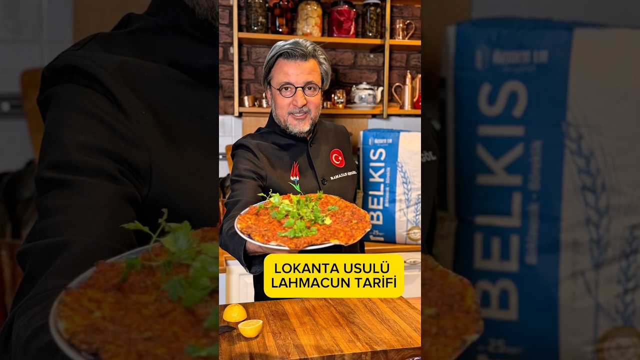 Ustasından Evde Lahmacun Tarifi