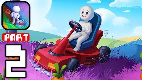 Mow My Lawn: Cutting Grass - Gameplay Walkthrough Part 2 Tutorial Cutting Grass (Android,iOS)