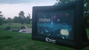 DEMO: 16 foot Inflatable frame by Holiday Styling with ParTay