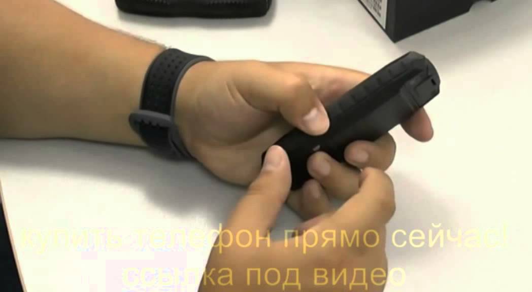 Защищенный телефон RugGear RG128 видеообзор