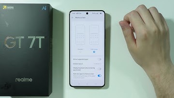Realme GT 7T: Hoe de app-lade in- en uitschakelen