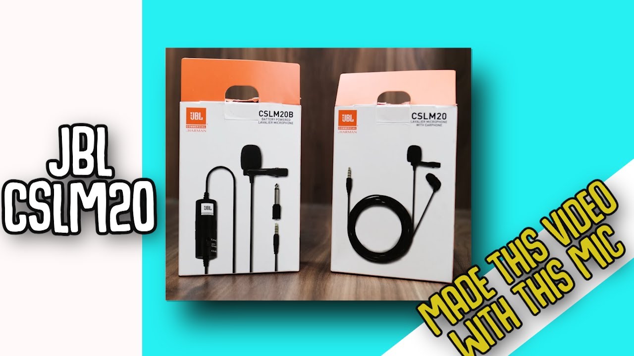 JBL CSLM20 MIC Revive(MADE THE VIDEO WITH THIS MIC)