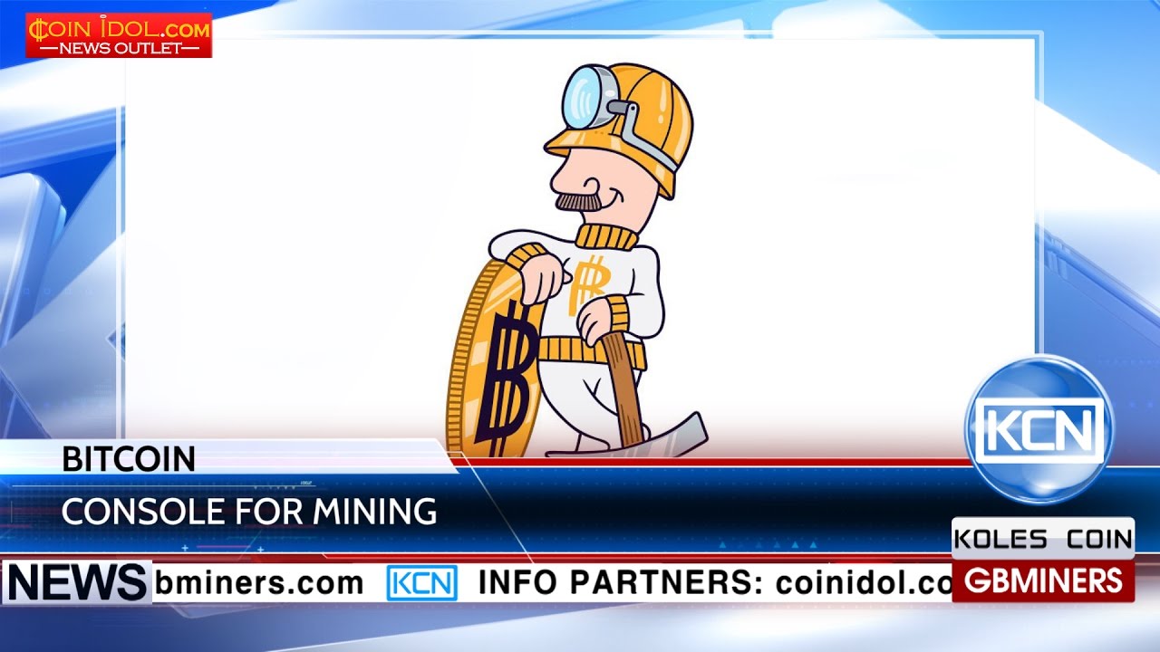 KCN Mining system based on the console
