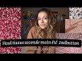 Haul tissus seconde main 2ndbutton je chine pour vous 