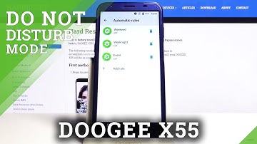 How to Activate DND Mode in DOOGEE X55 – Do Not Disturb Mode