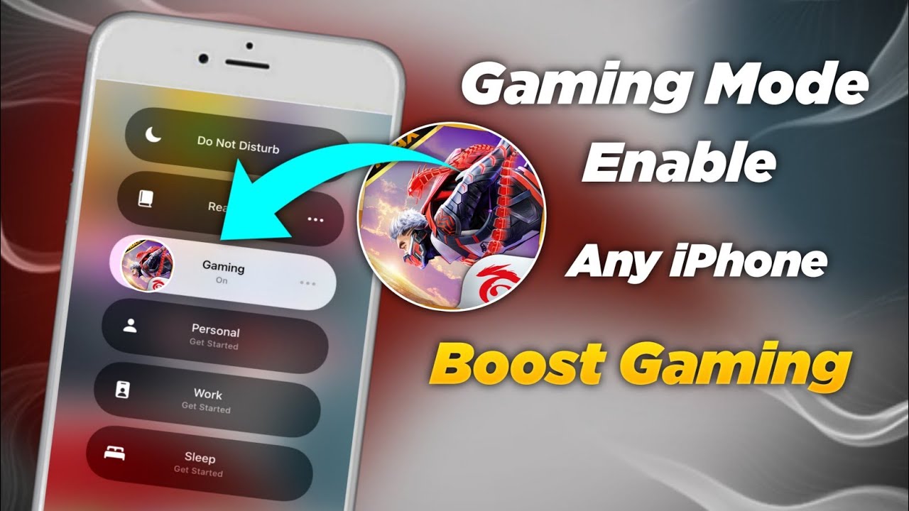 How To Enable Gaming Mode On iPhone [ Free Fire 🔥 ] How To Get Gaming