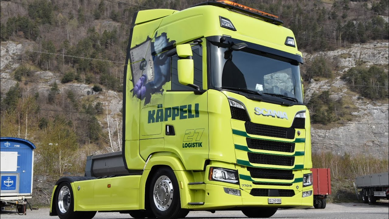 Scania 770 S Käppeli Logistik AG Sargans