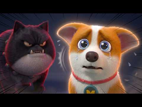 Moco's Scary Playdate!😱 | Flying Moco Full Episodes 🐶 | Funny Cartoon for Kids