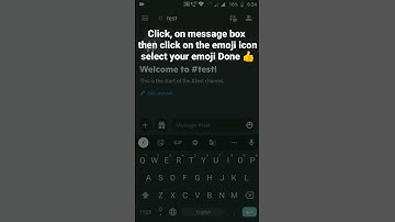How to use Emojis in Discord Mobile #roduz #discord #how #howto #emoji #use #tutorial #tutorials
