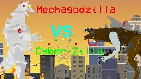Mechagodzilla vs Cyber-Zilla