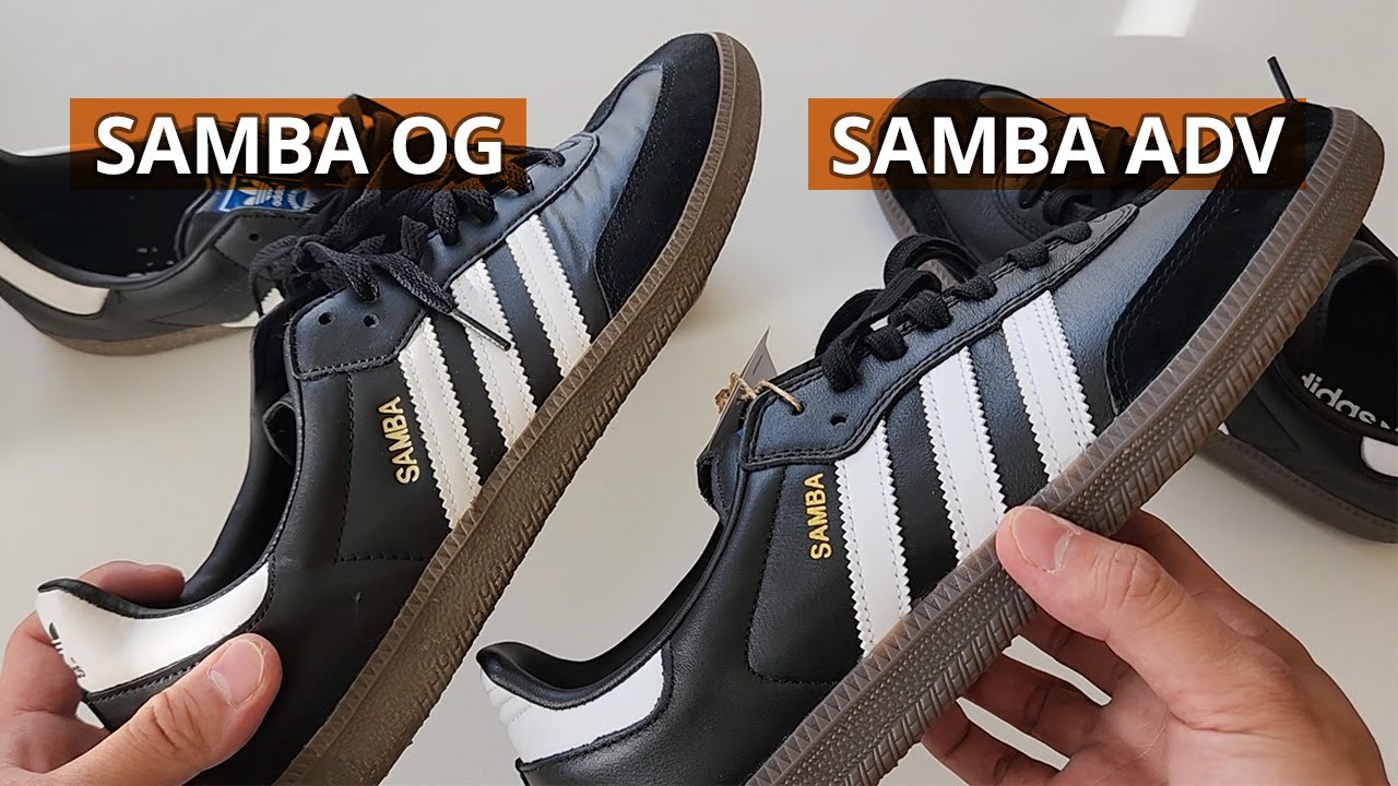 Vamos dialecto Puntuación Adidas SAMBA ADV vs OG 🥊🔥 Which one should you get? - YouTube
