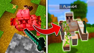 Minecraft, But I BECOME the Mobs I KILL