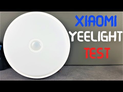 Xiaomi Yeelight Mini Led Test, plafonnier à détections de mouvements Xiaomi 650 Yeelight Jiaoyue 2