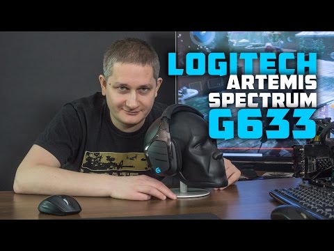 Игровая гарнитура Logitech G633: художник так видит