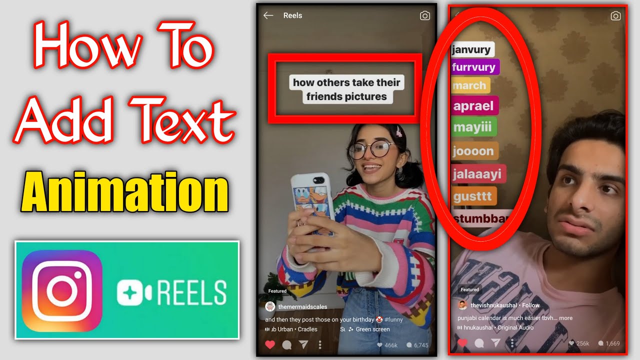 How to add text on instagram reels video । Instagram reels video